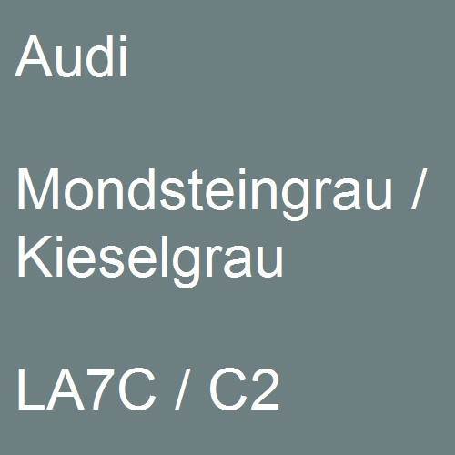 Audi, Mondsteingrau / Kieselgrau, LA7C / C2.